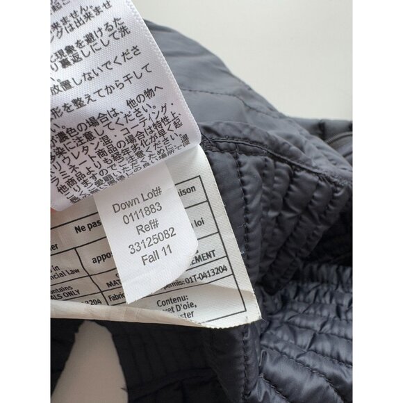 EDDIE BAUER First Ascent Microtherm Black Down Filled Puffer Jacket Coat, Size S - Picture 14 of 15